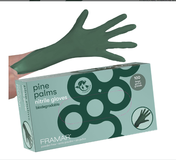 Biodegradable gloves